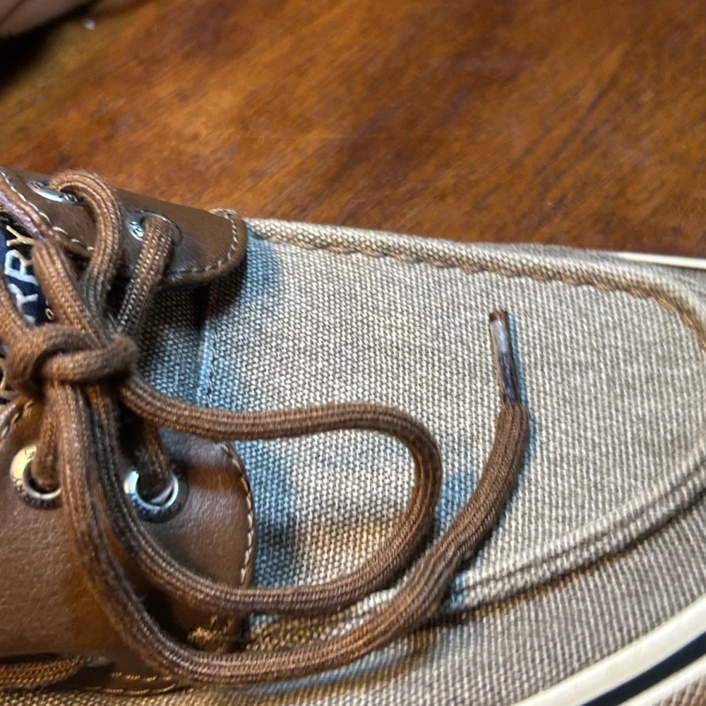 Sperry Men's Brown and Gray Boat Shoes